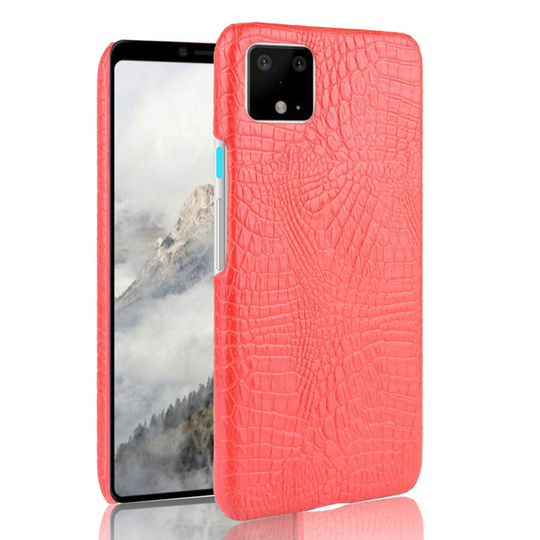 Croco Google Pixel 4 XL kuoret - Punainen