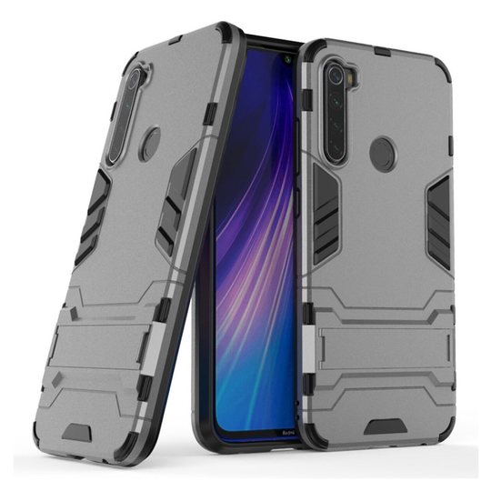 Cool Guard Xiaomi Redmi Note 8 kuoret - Harmaa