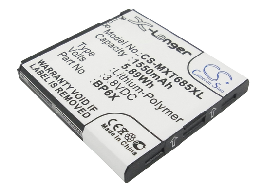 Cameron Sino tarvikeakku Motorola Pro Pro Plus Pro+ akku 1550 mAh