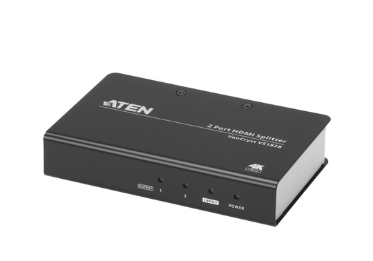 2-Port True 4K At 60Hz (4:4:4), HDMI Splitter
