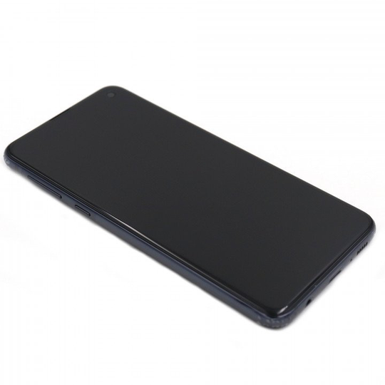 Samsung Galaxy S10e (G970F) Näyttö ja kosketuspaneeli rungolla - Musta / Prism Black (Alkuperäinen)