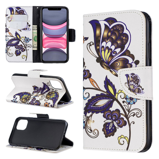 Wonderland iPhone 11 kotelot - Perhoset ja Kukat