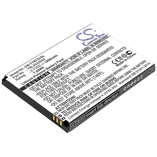 TP-Link M7310 / M7350 v4 / TBL55A2000 akku 1900 mAh