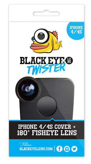Black Eye Lens Twister iPhone 4/4s