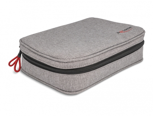 DeLOCK Tool Storage Case Grey PolyesterProduct Colour: Grey, Material: Polyester. Width: 175