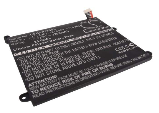 Lenovo ThinkPad 1838 ThinkPad 1838 10.1 ThinkPad 1838-22U Tabletin Akku
