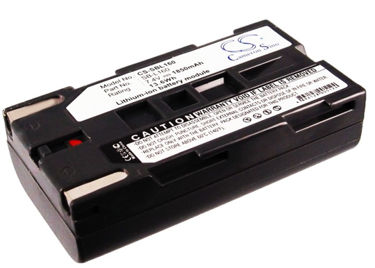 Samsung SB-L160 SB-L110A yhteensopiva akku 1850 mAh