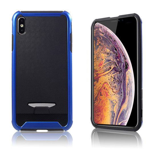 iPhone 9 Plus Pehmeä Muovinen Ontto Takasuoja Kuori Lämpösuojalla - Violetti
