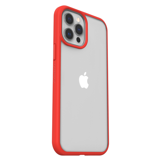 React IPhone 12 Pro Max Clear/red