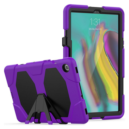 Samsung Galaxy Tab S5e shockproof silicone hybrid case - Purple
