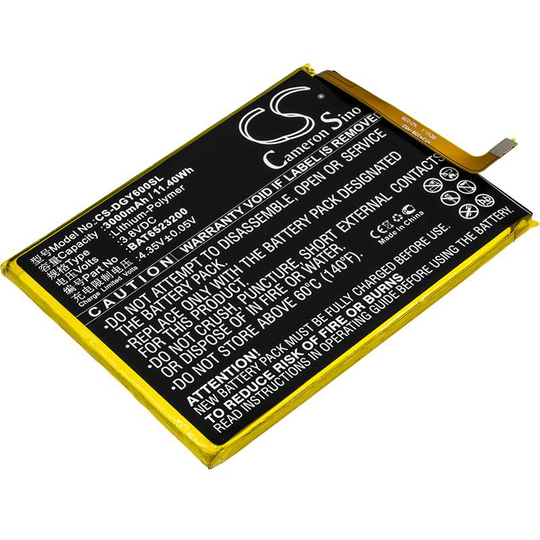 Doogee Y6 akku 3000mAh