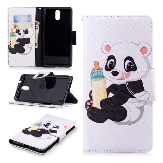 Wonderland Nokia 3.1 kotelot - Panda Pitää Pulloa