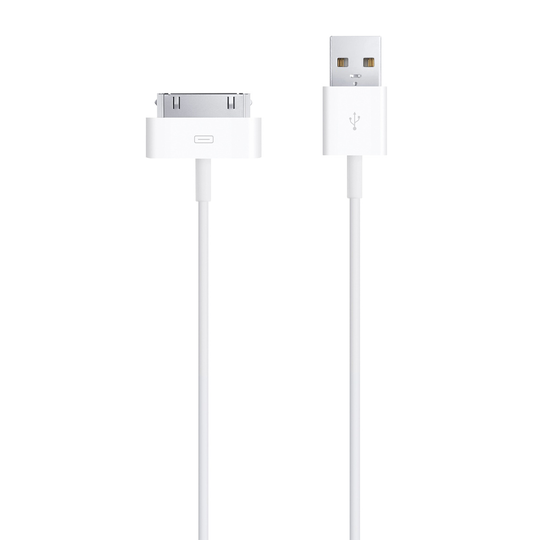 Apple iPhone 30-PIN Dock -kaapeli 1.5m valkoinen bulk