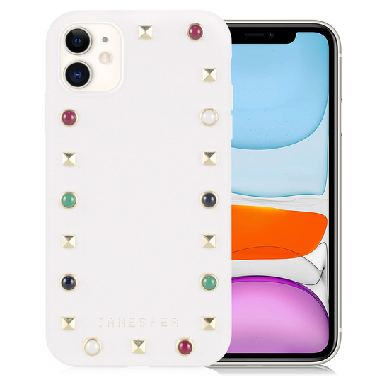 Janesper Class iPhone 11 Cover - WHITE