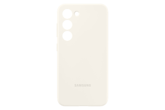 SAMSUNG SILICONE COVER S23 COTTON