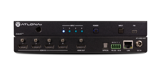 Atlona 4K HDR Four-Input HDMI Switch