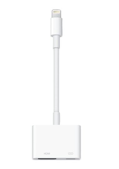 Sovitin, HDMI - Lightning, Valkoinen