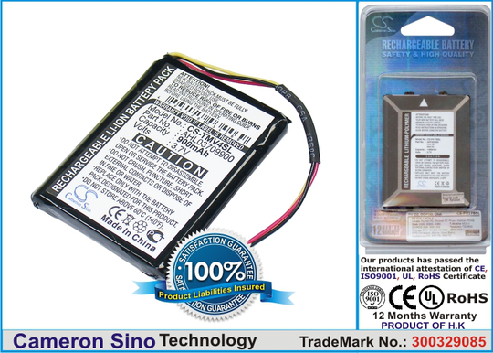 TomTom One V4 akku 900 mAh