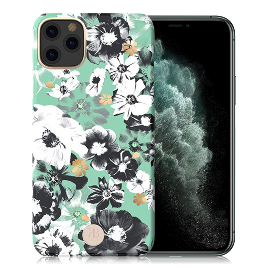 Kingxbar iPhone 11 Pro Max Blossom Swarovski Case - Daisy