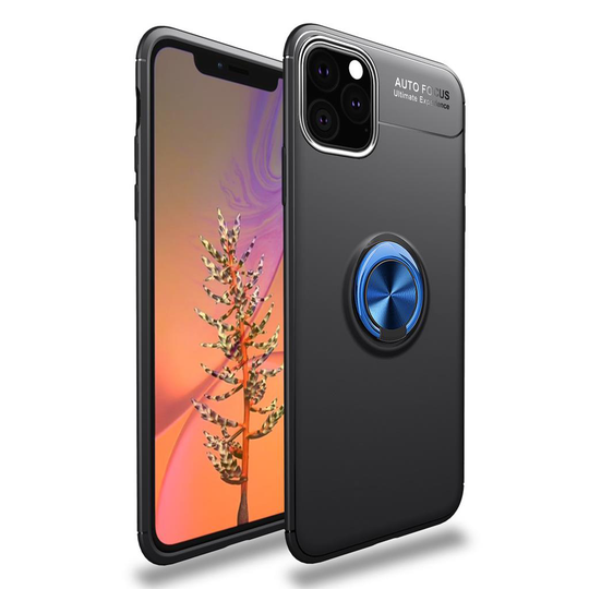 Ringo iPhone 11 Pro Max kuoret - Musta / sininen