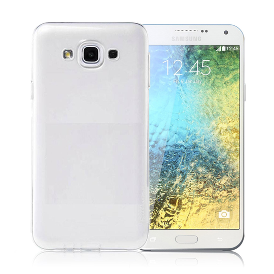 Samsung Galaxy E7 Transparent Cover (Flexible)
