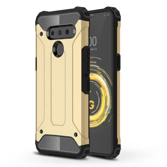 Armour Guard LG V50 ThinQ kuoret - Kulta