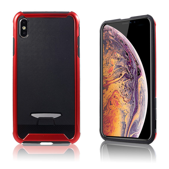 iPhone 9 Plus Pehmeä Muovinen Ontto Takasuoja Kuori Lämpösuojalla - Kulta