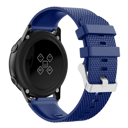 Samsung Galaxy Watch Active silivone watch band - Dark Blue