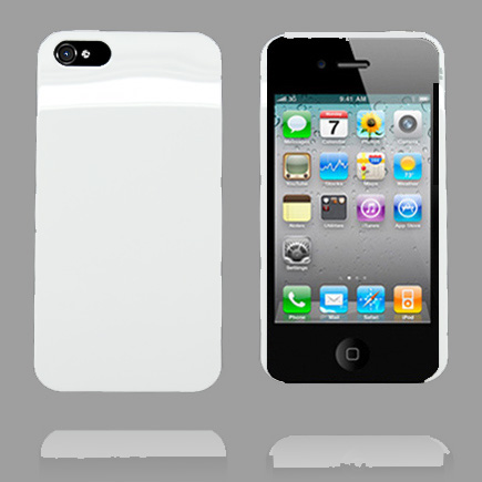 Hard Shell (Valkoinen) iPhone 5 Suojakuori