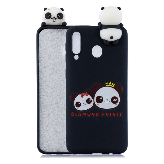 Cute 3D Samsung Galaxy A40 kuoret - Timantti Prinssi