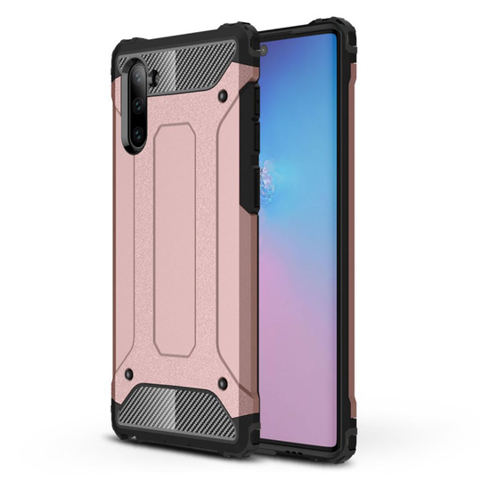 Armour Guard Samsung Galaxy Note 10 kuoret - Ruusukulta