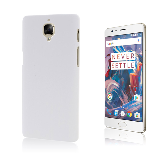 Christensen OnePlus 3 Kuminen Kova Kuori - Valkoinen