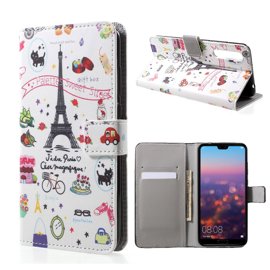 Huawei P20 persoonallinen suojakotelo - Eiffel
