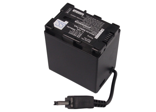 JVC BN-VG121 BN-VG121U BN-VG121SU BN-VG121US With Cable akku - 3000 mAh