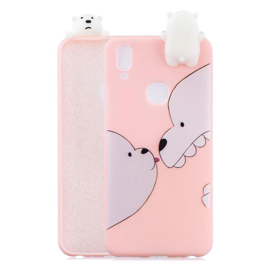 Cute 3D Vivo Y85 kuoret - Karhu