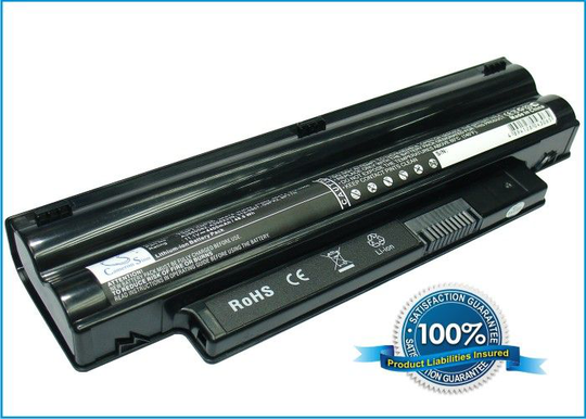Dell Inspiron Mini 10 1012 Inspiron Mini 1012 Inspiron Mini 1018 akku 4400 mAh - Musta