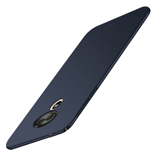MOFI Shield Motorola Moto E5 Play huurrettu suojakotelo - Tummansininen