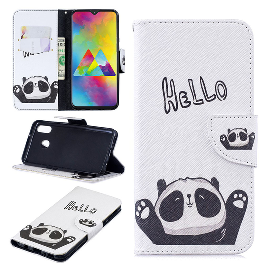 Wonderland Samsung Galaxy M20 kotelot - Suloinen Panda