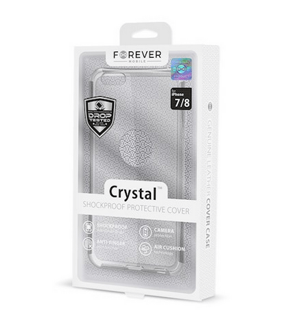 Forever Crystal suojakotelo iPhone 11 - läpinäkyvä