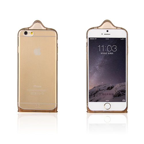 Baseus Condom (Kulta) iPhone 6 Suojakuori