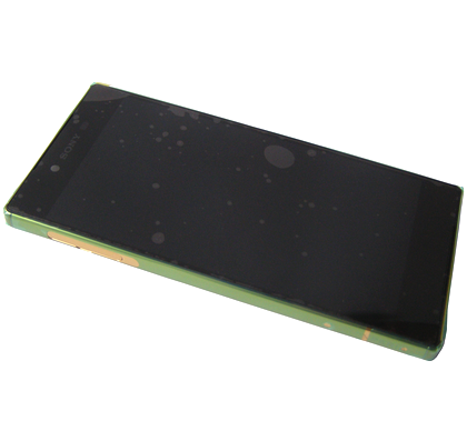 Etupaneeli kosketuspaneelilla ja LCD näytöllä Sony Xperia Z5 Premium - Kulta (Alkuperäinen)