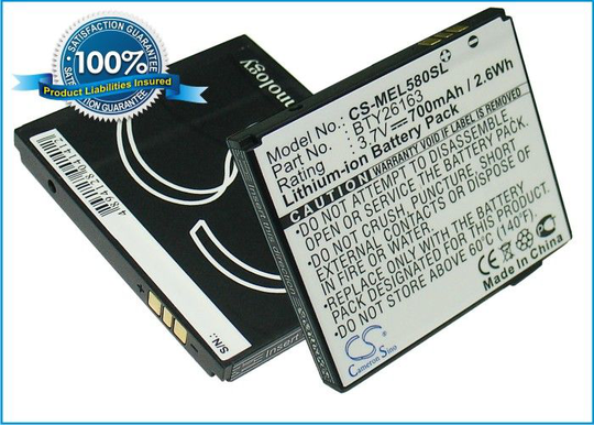 Emporia Elson EL580 EL500 yhteensopiva akku 700 mAh