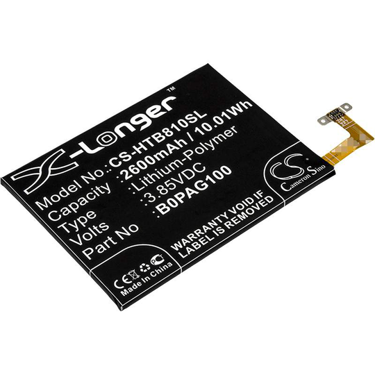 HTC B810X Butterfly 2 HTL23 akku 2600mAh