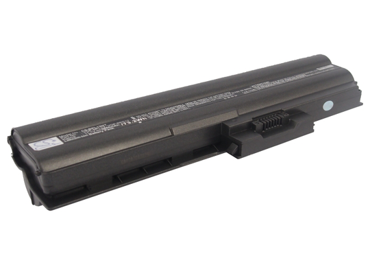Sony VAIO VGP-BPL12 ja VGP-BPS12 akku 6600 mAh - Hopea