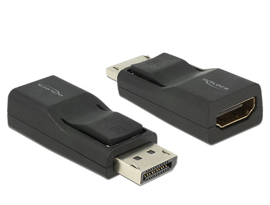 This Adapter By Delock Enables The Connection E.g. Of A HDMI Monitor Through A Free DisplayPort Inte