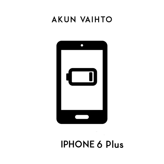 iPhone huolto - Apple iPhone 6 Plus Akun vaihto