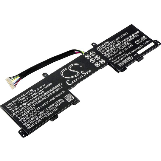 DELL Latitude 13 7350 akku 2700mAh