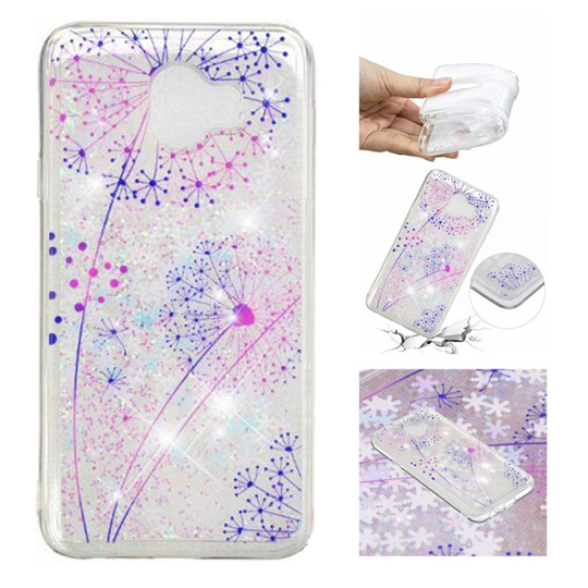 Samsung Galaxy J4 (2018) kohokuvioitu juoksuhiekka suojakotelo - Voikukka