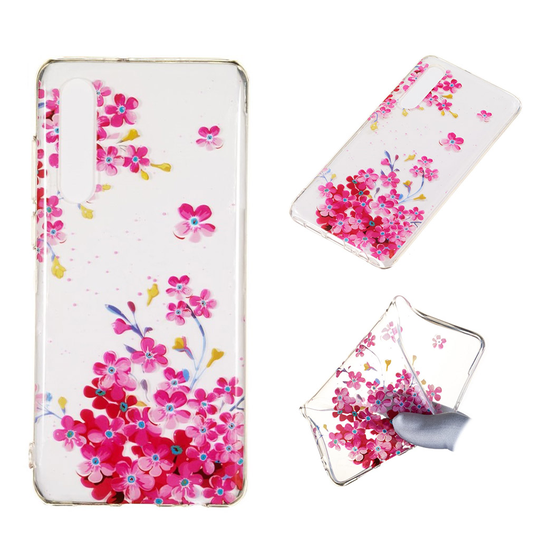 Huawei P30 printti kuosi suojakotelo - Eloisat Kukat