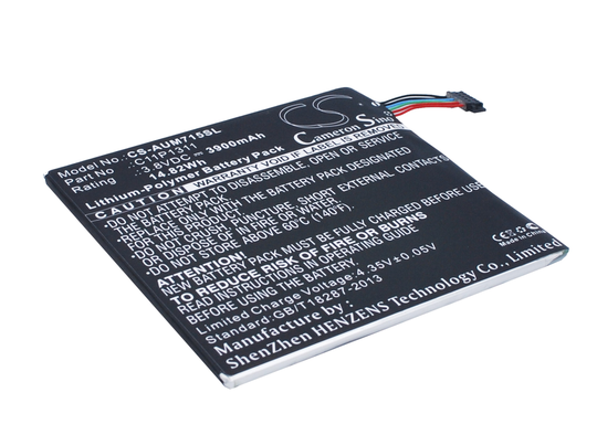 Asus K00S K00Z ME175CG Tabletin Akku
